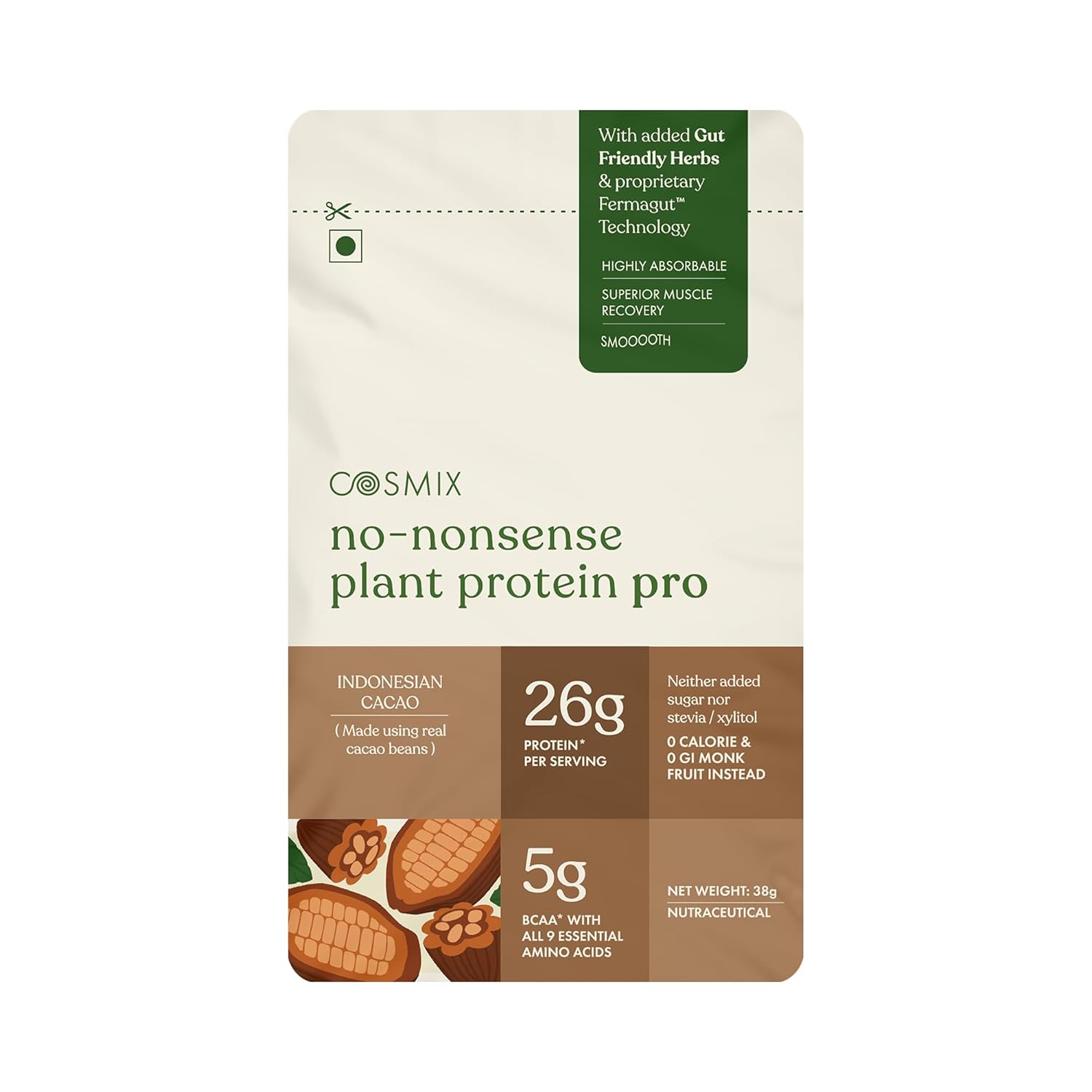 Cosmix No-Nonsense Plant Protein Pro