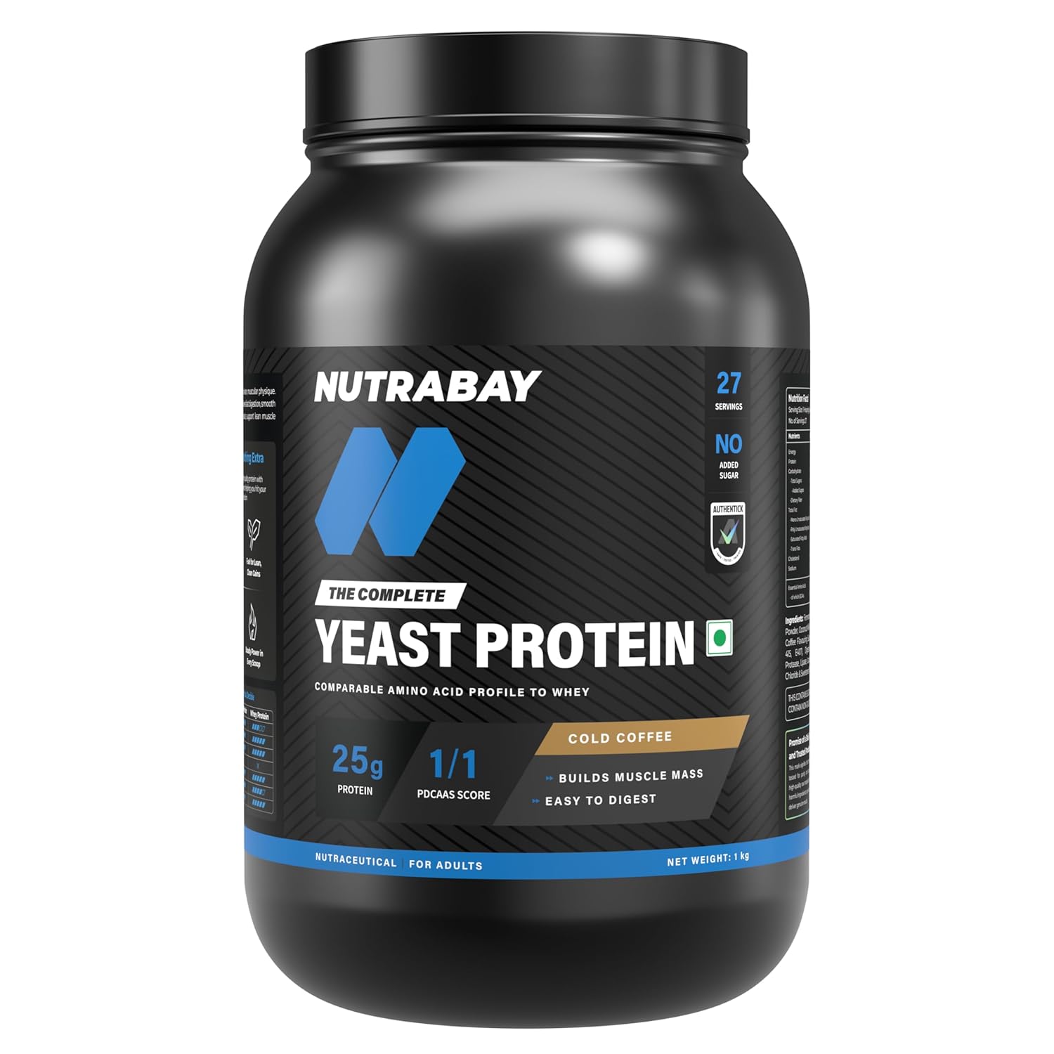 Nutrabay Fermented Yeast Protein Powder